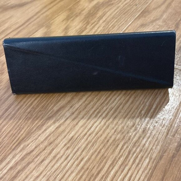 Fendi Twist Black Triangle Small Eyeglass Hard Protective Carry Case - Picture 3 of 10